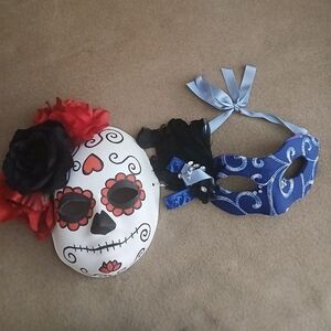 Day of the Dead and Mardi Gras  Mask